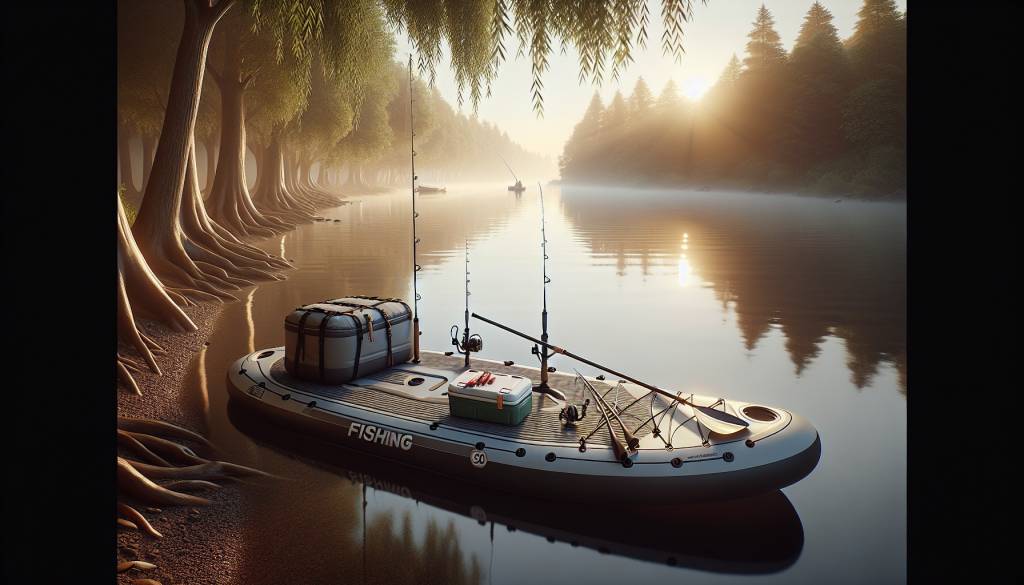 paddle de pêche gonflable : les meilleurs modèles en 2023